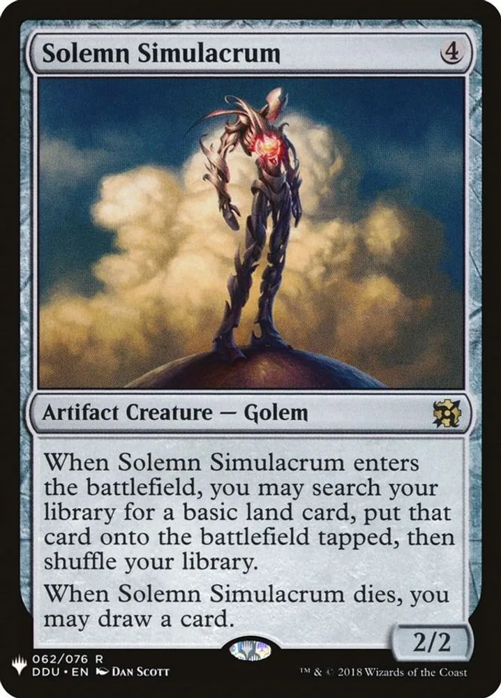 Solemn Simulacrum (Solemn Simulacrum)