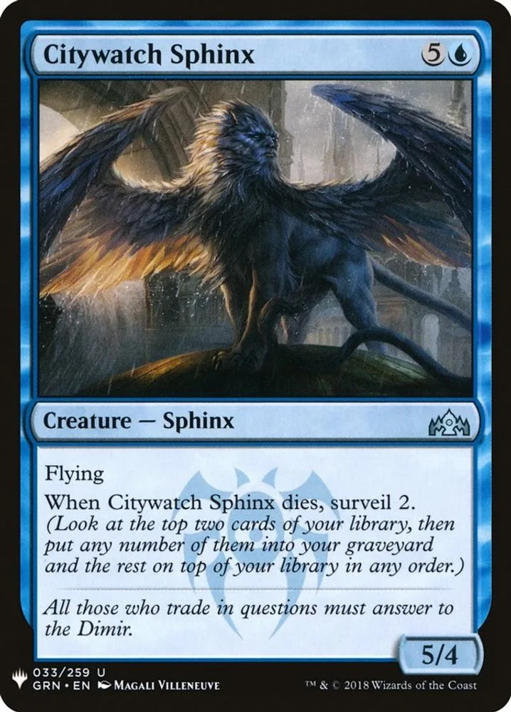 Citywatch Sphinx (Citywatch Sphinx)