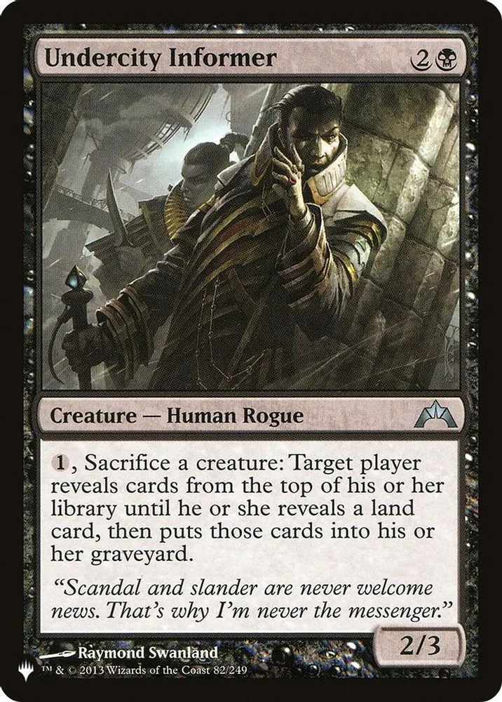 Undercity Informer (Undercity Informer)