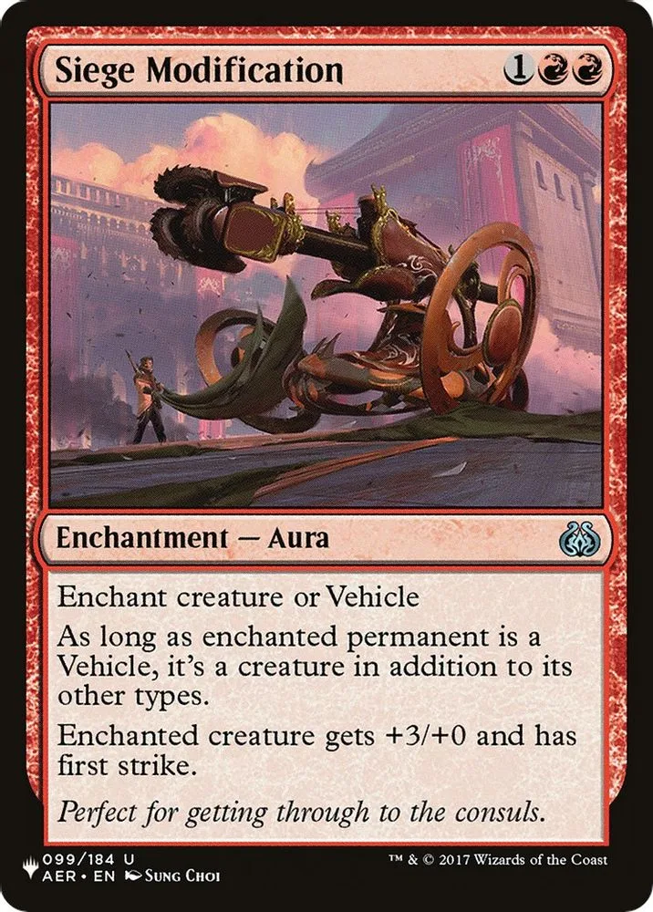 Siege Modification (Siege Modification)