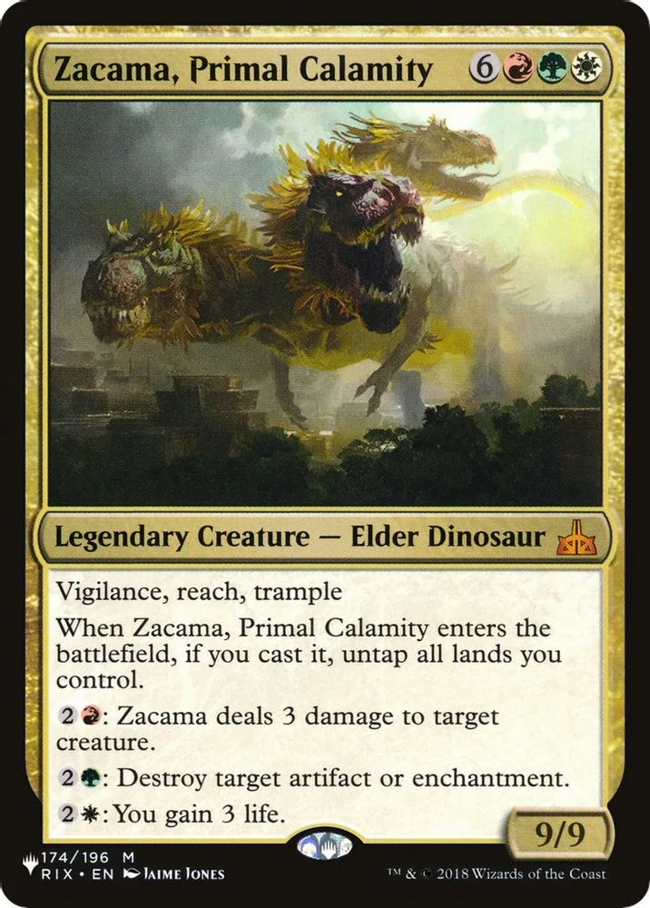 Zacama, Primal Calamity (Zacama, Primal Calamity)