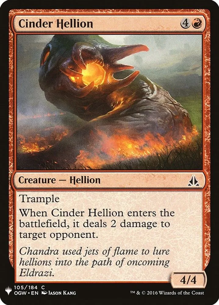 Cinder Hellion (Cinder Hellion)