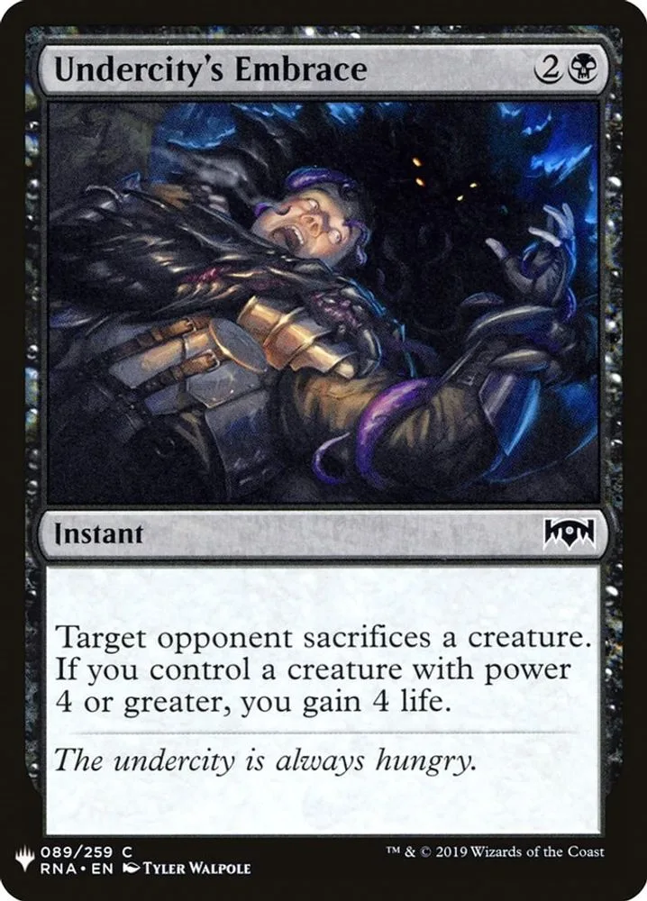 Undercity's Embrace (Undercity's Embrace)