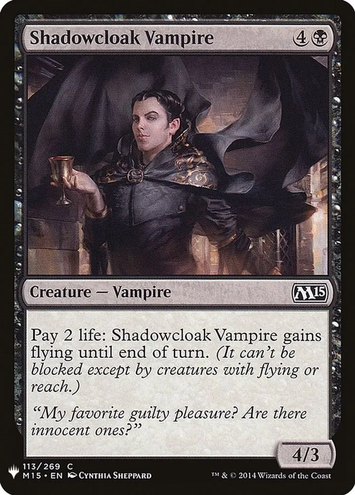Shadowcloak Vampire (Shadowcloak Vampire)