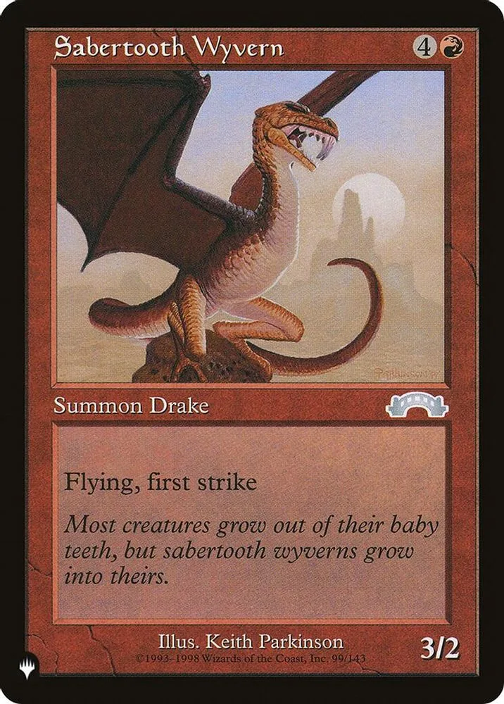 Sabertooth Wyvern (Sabertooth Wyvern)