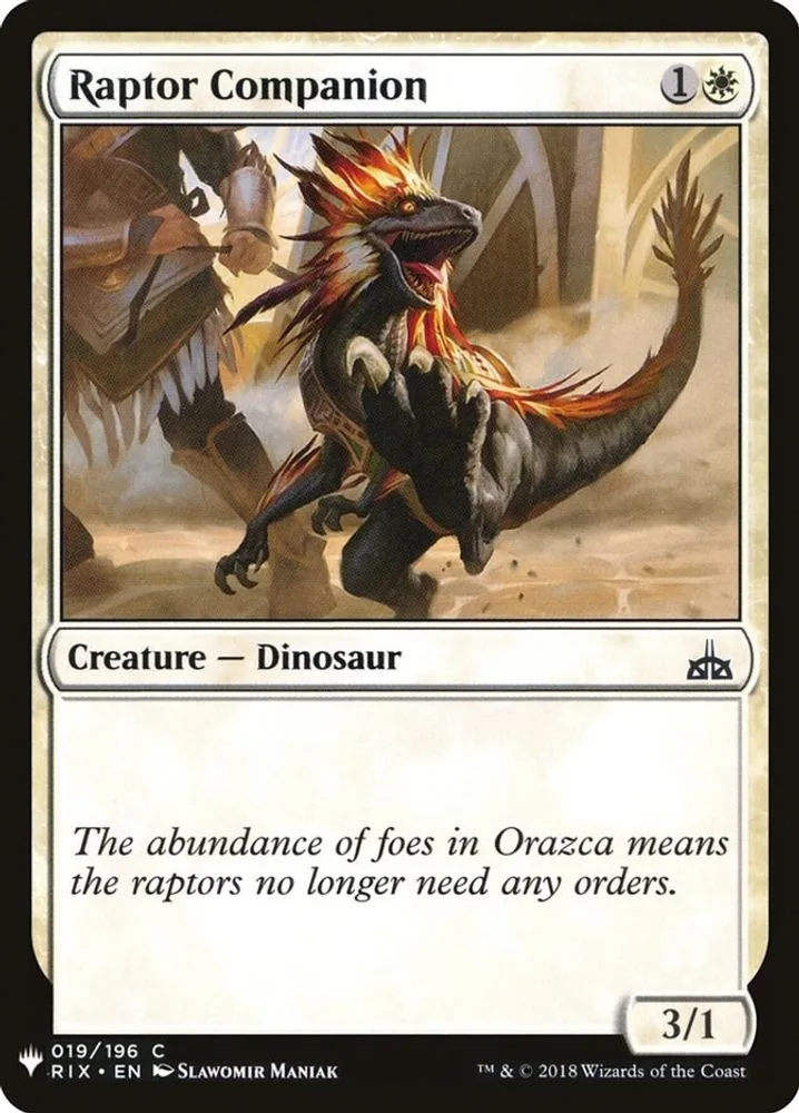 Raptor Companion (Raptor Companion)