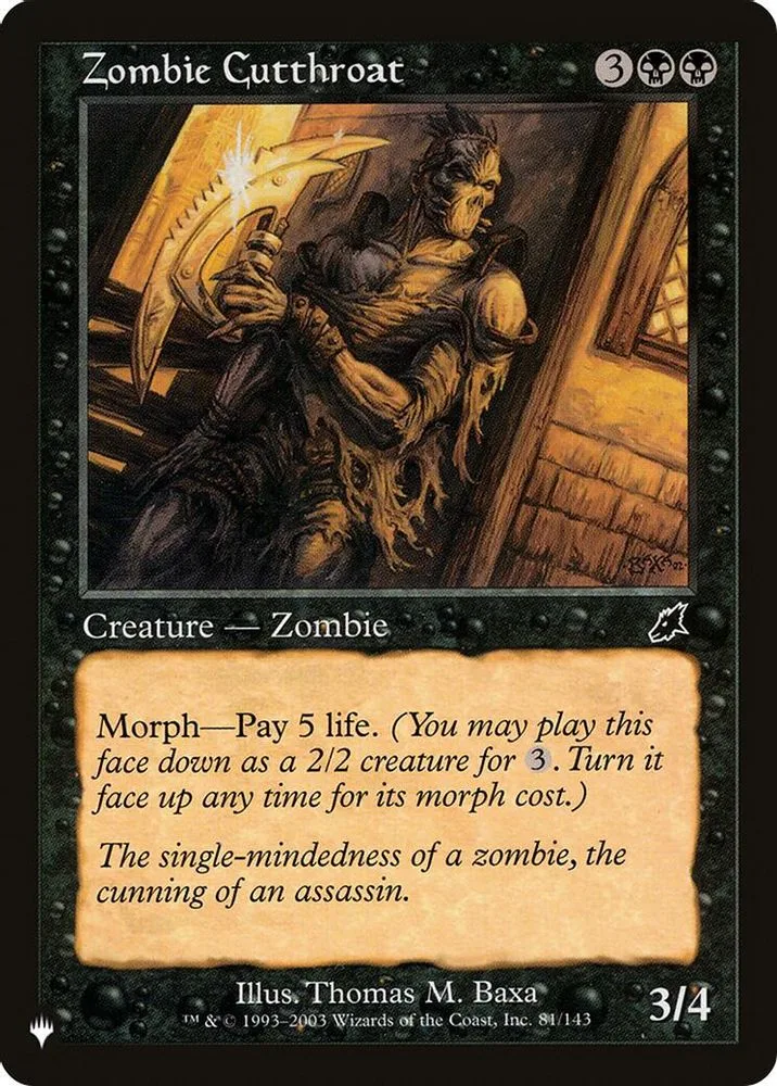 Zombie Cutthroat (Zombie Cutthroat)