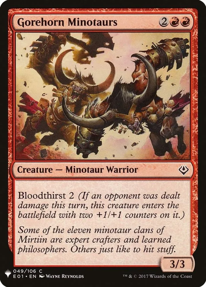 Gorehorn Minotaurs (Gorehorn Minotaurs)