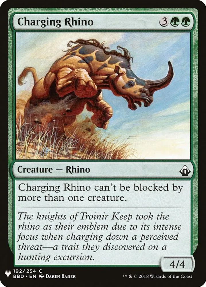 Charging Rhino (Charging Rhino)