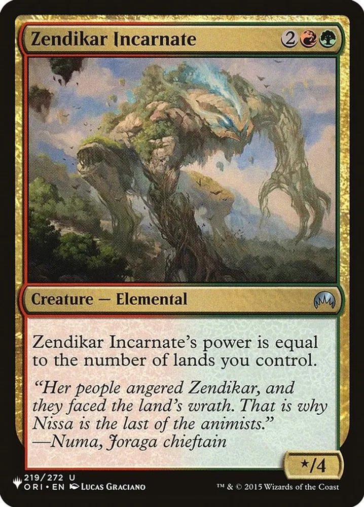 Zendikar Incarnate (Zendikar Incarnate)