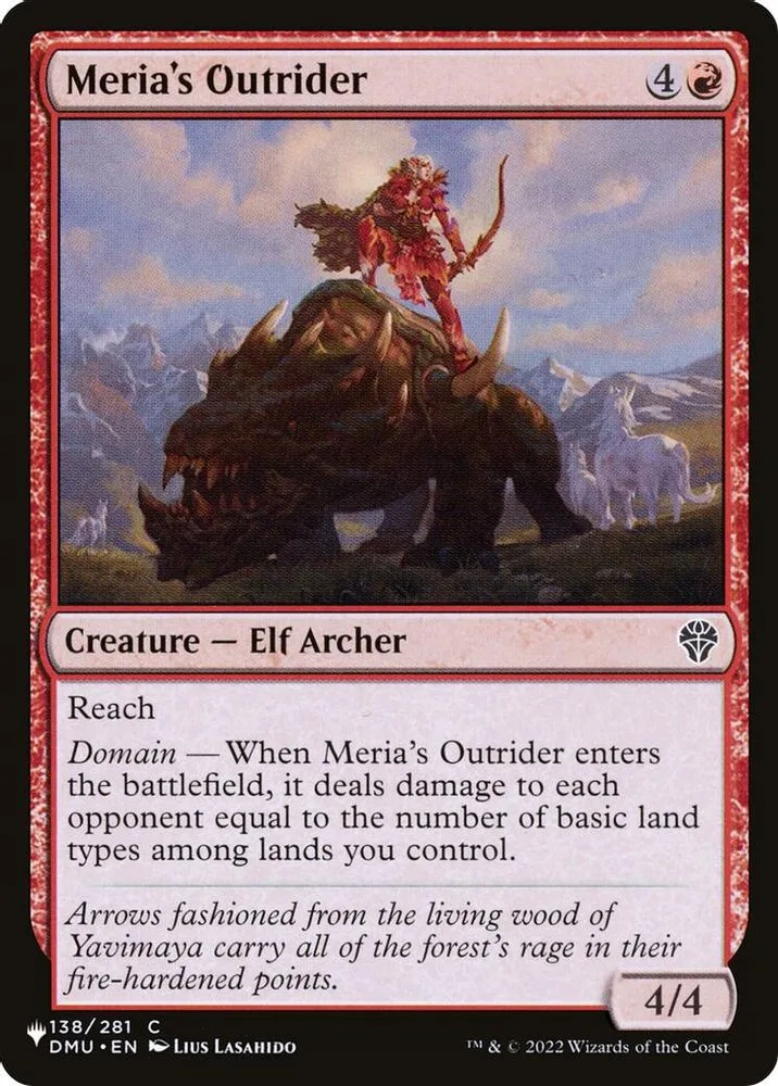 Meria's Outrider (Meria's Outrider)