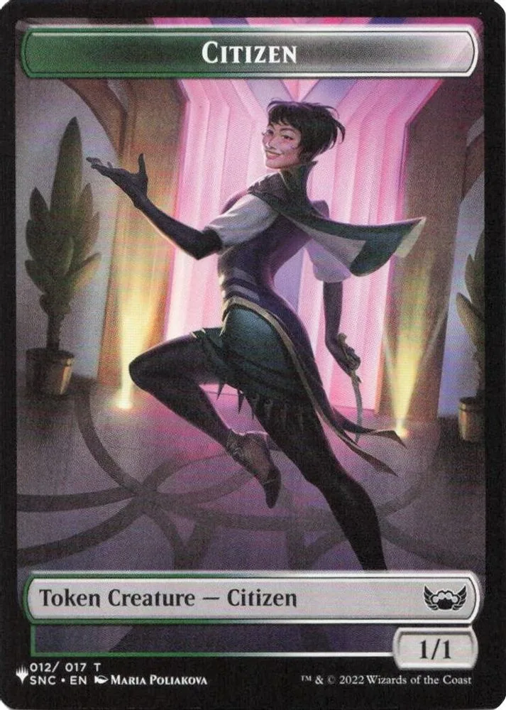 Citizen // Dinosaur Double-Sided Token