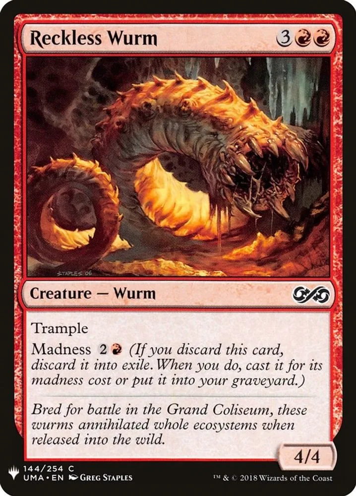 Reckless Wurm (Reckless Wurm)