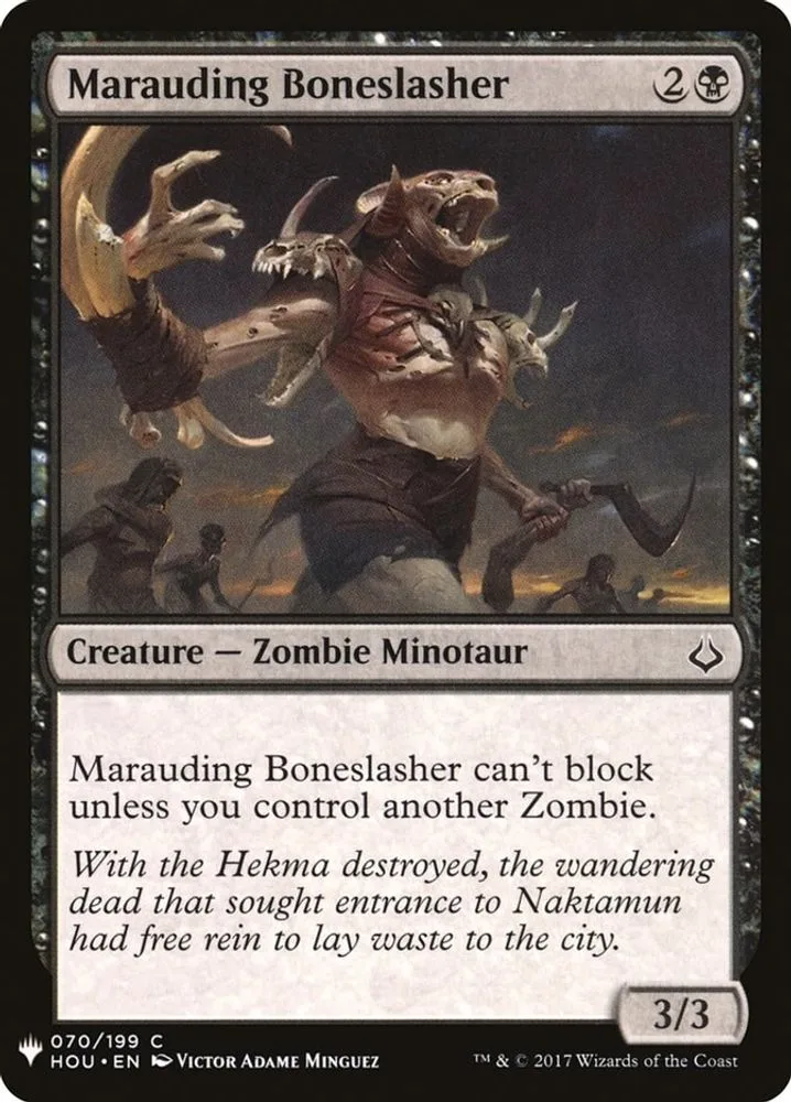 Marauding Boneslasher (Marauding Boneslasher)