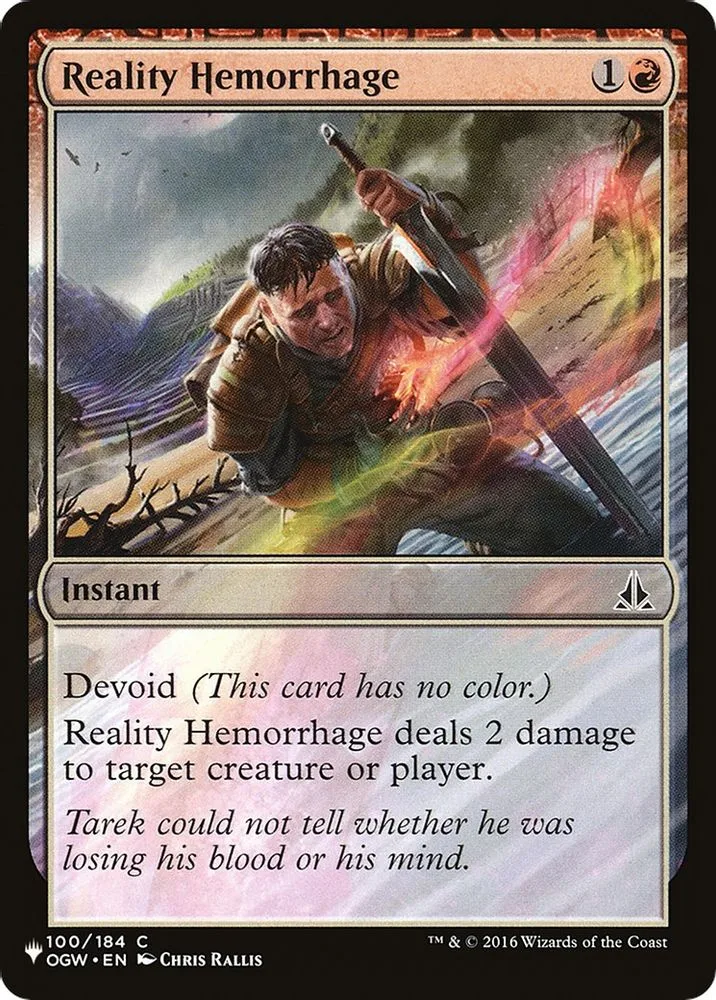 Reality Hemorrhage (Reality Hemorrhage)