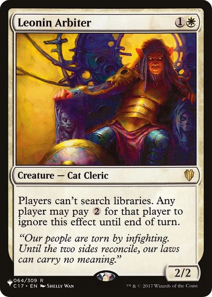 Leonin Arbiter (Leonin Arbiter)