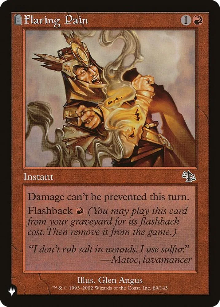 Flaring Pain (Flaring Pain)