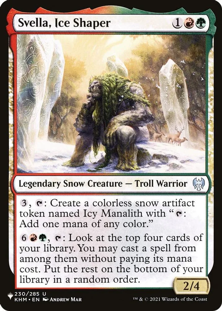 Svella, Ice Shaper (Svella, Ice Shaper)