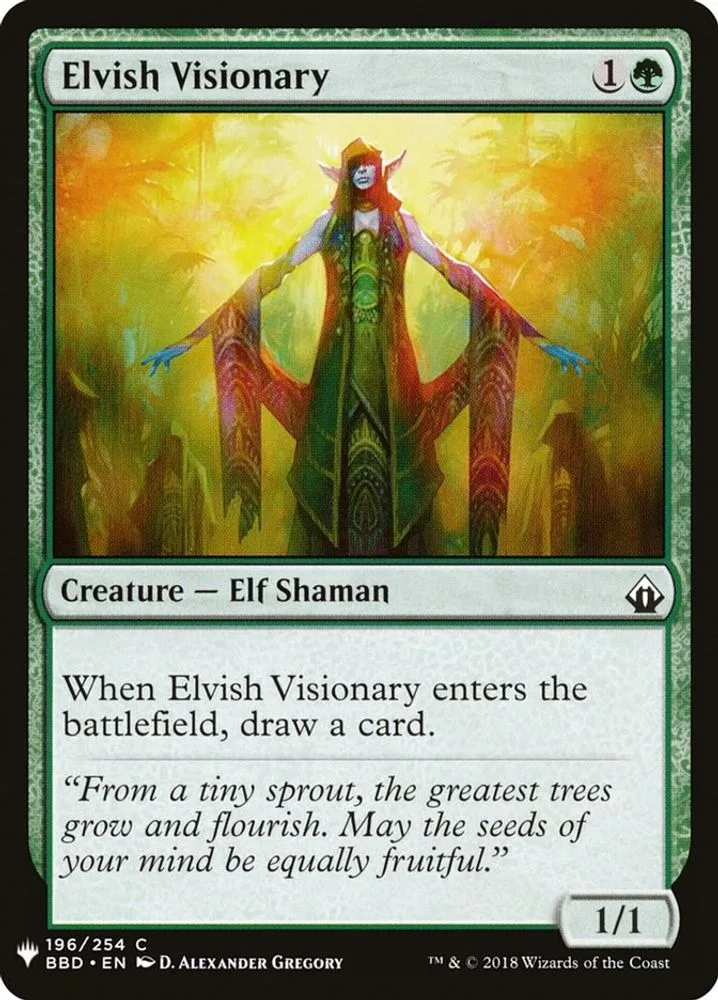 Elvish Visionary (Elvish Visionary)