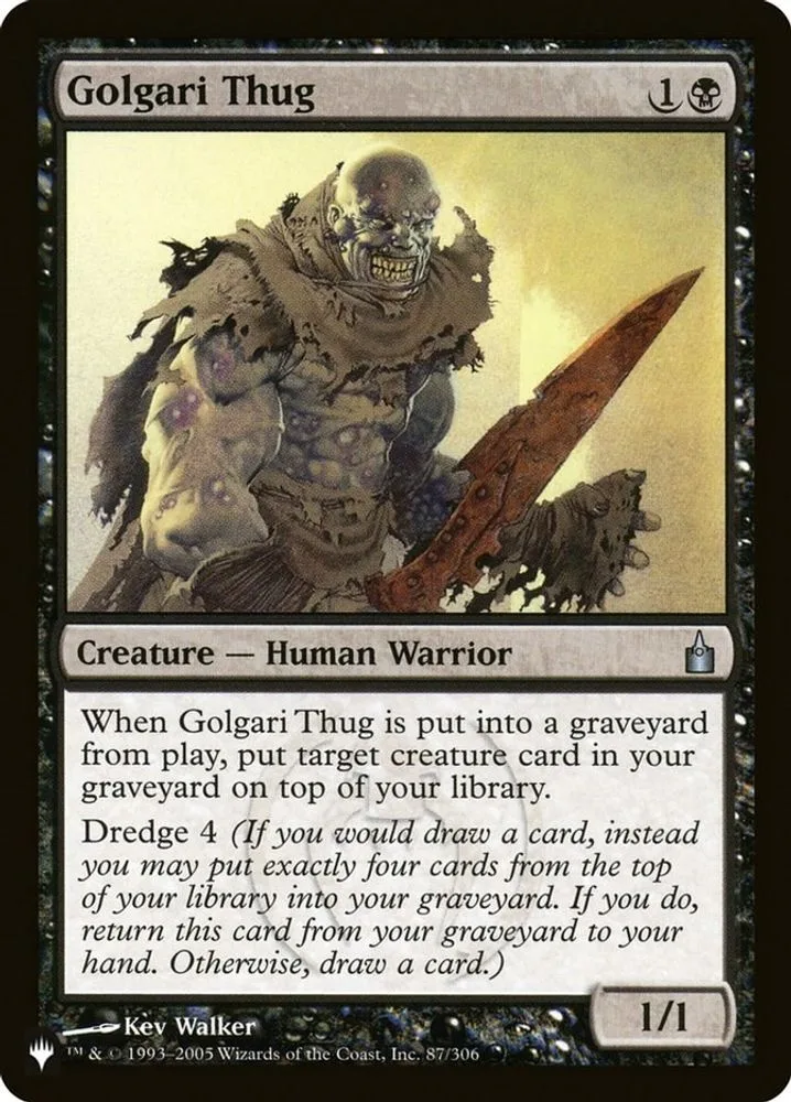 Golgari Thug (Golgari Thug)