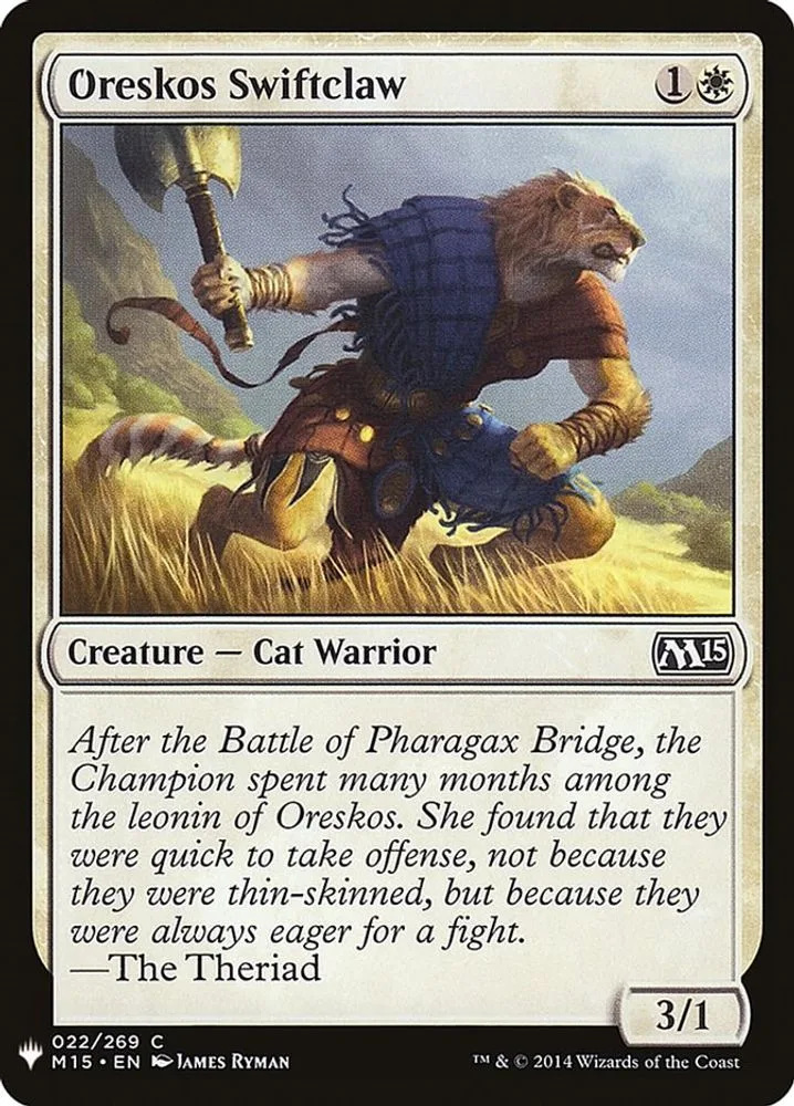 Oreskos Swiftclaw (Oreskos Swiftclaw)