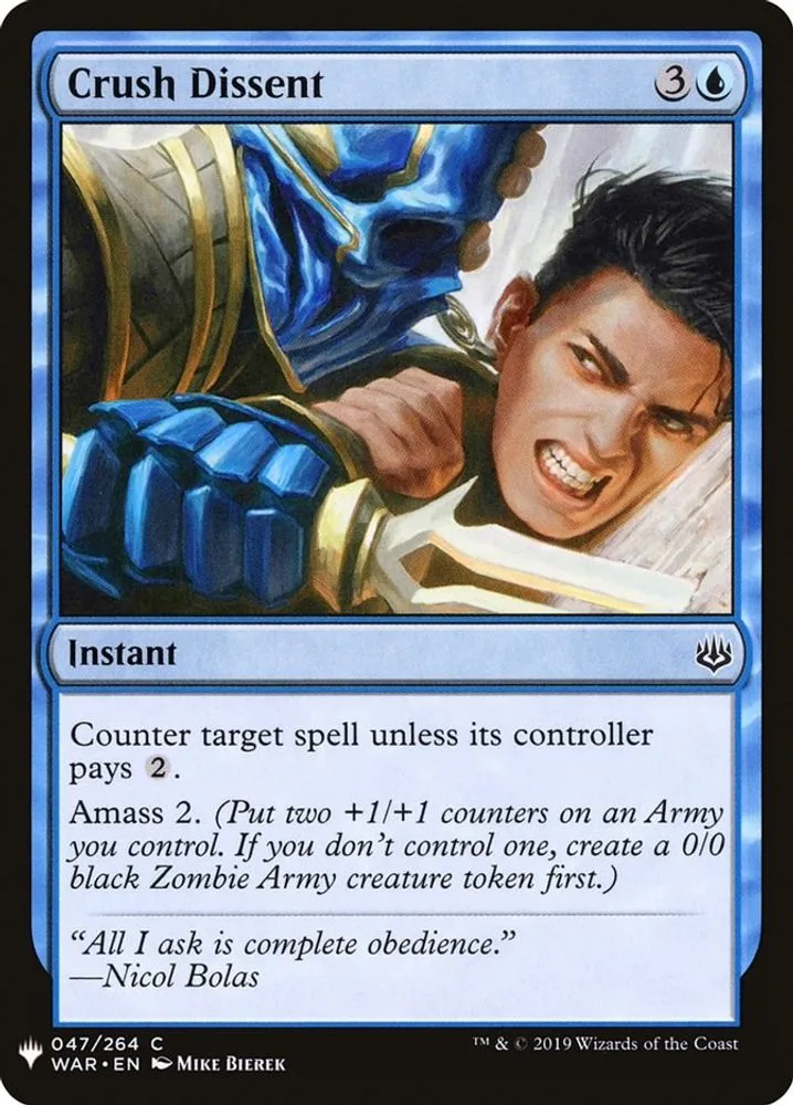 Crush Dissent (Crush Dissent)