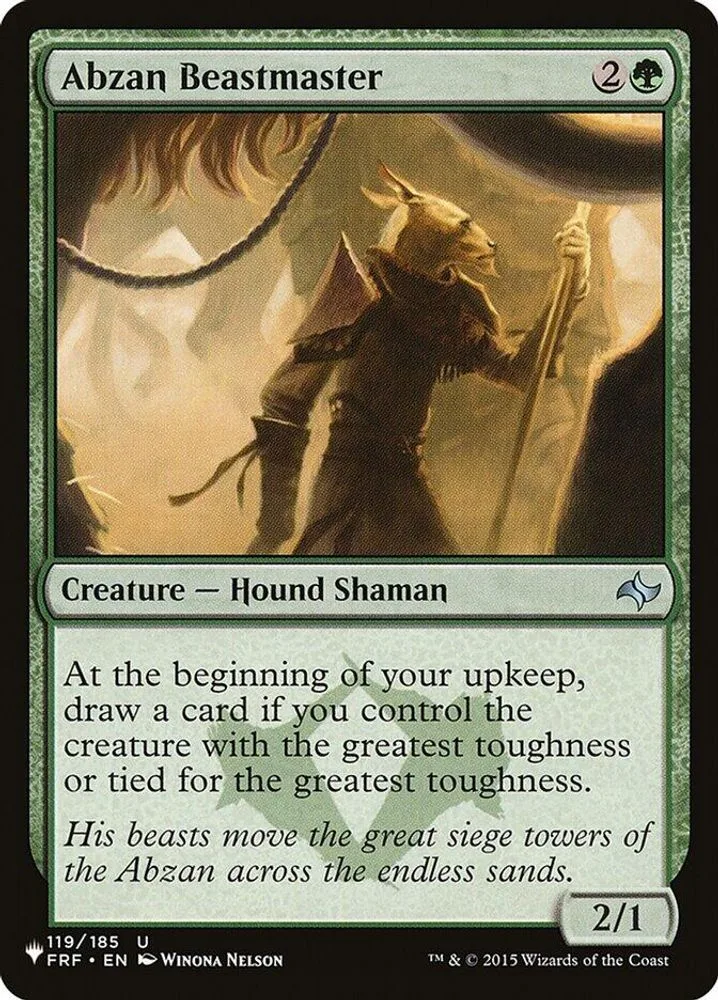 Abzan Beastmaster (Abzan Beastmaster)