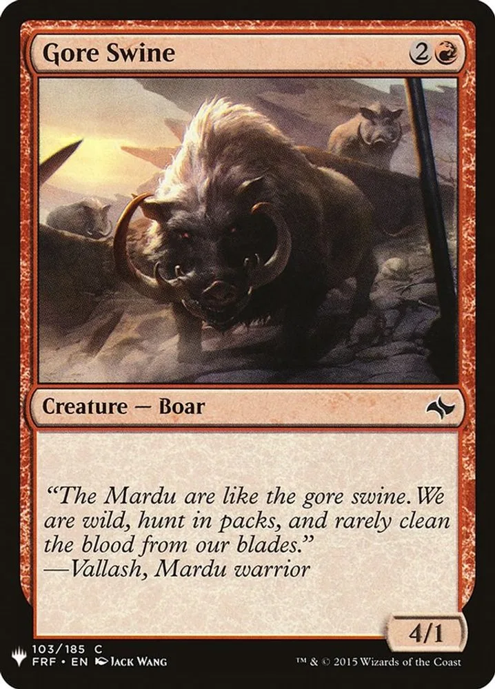 Gore Swine (Gore Swine)