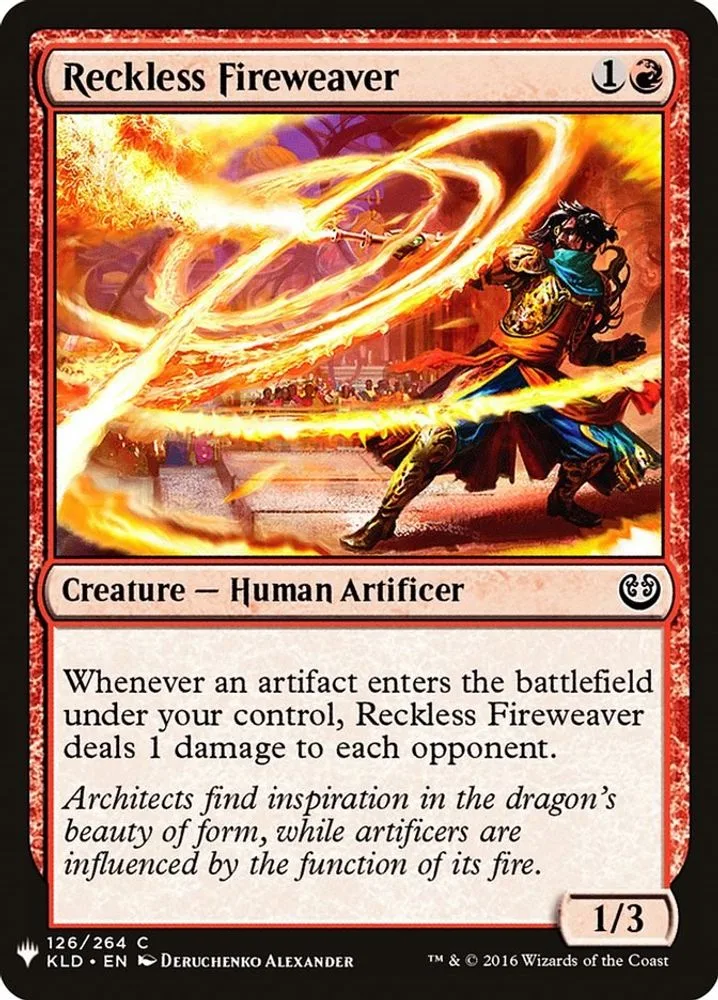 Reckless Fireweaver (Reckless Fireweaver)
