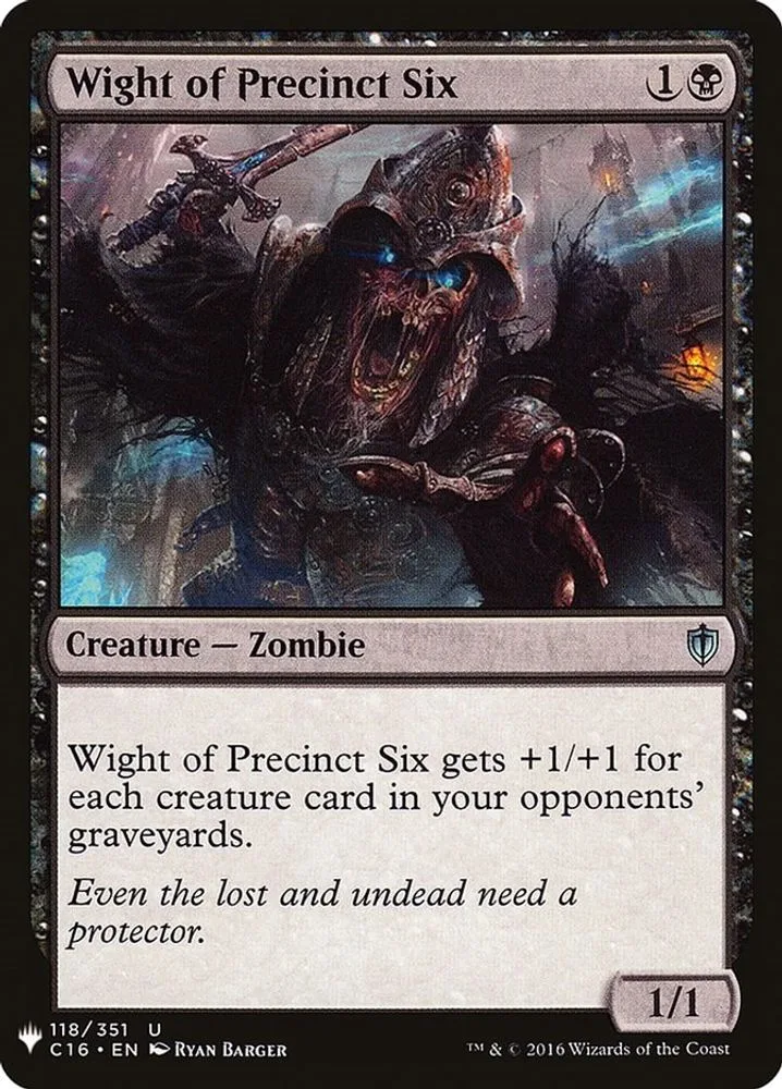 Wight of Precinct Six (Wight of Precinct Six)