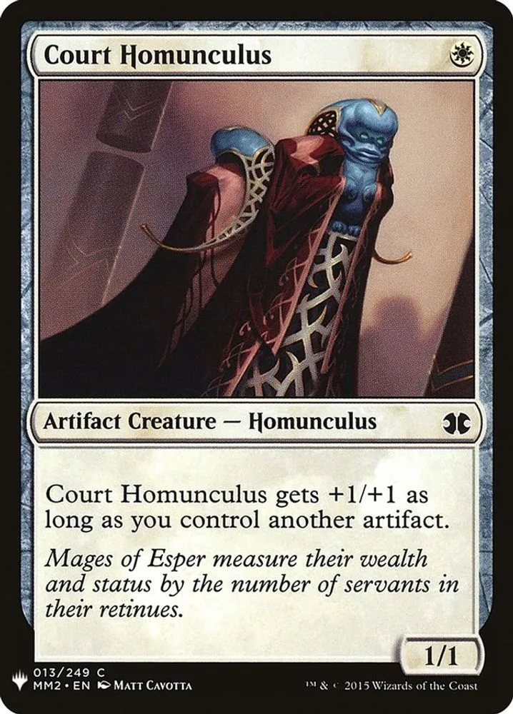 Court Homunculus (Court Homunculus)