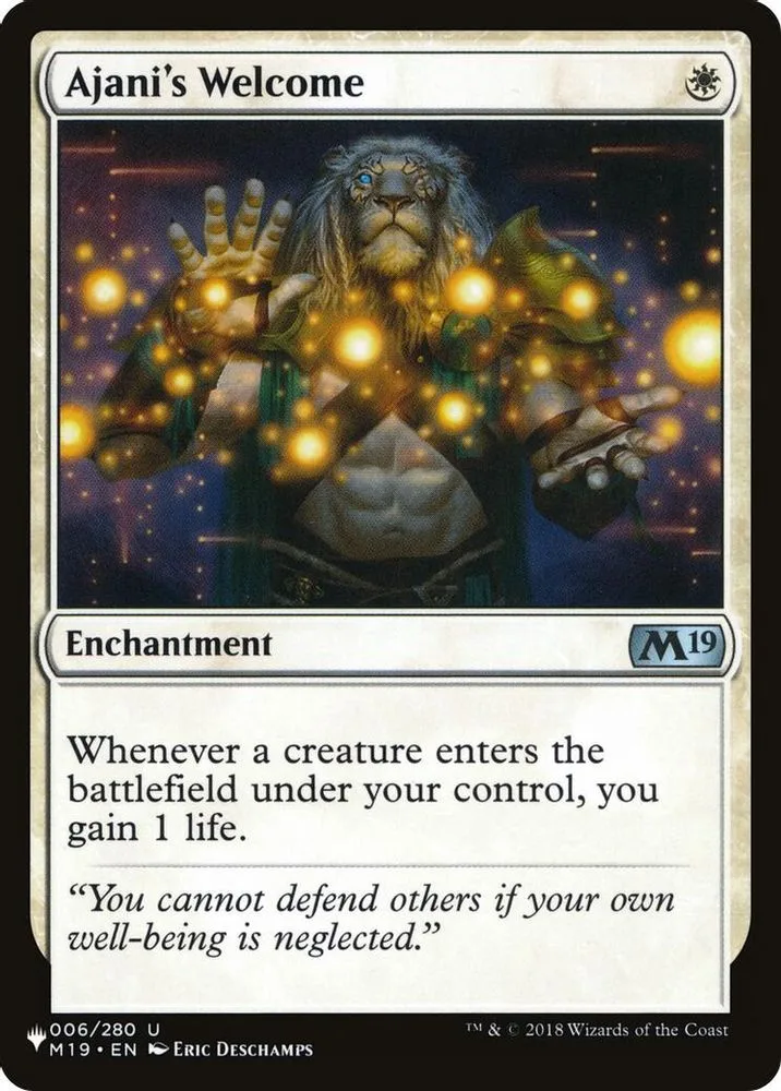 Ajani's Welcome (Ajani's Welcome)