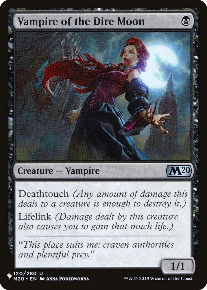 Vampire of the Dire Moon (Vampire of the Dire Moon)