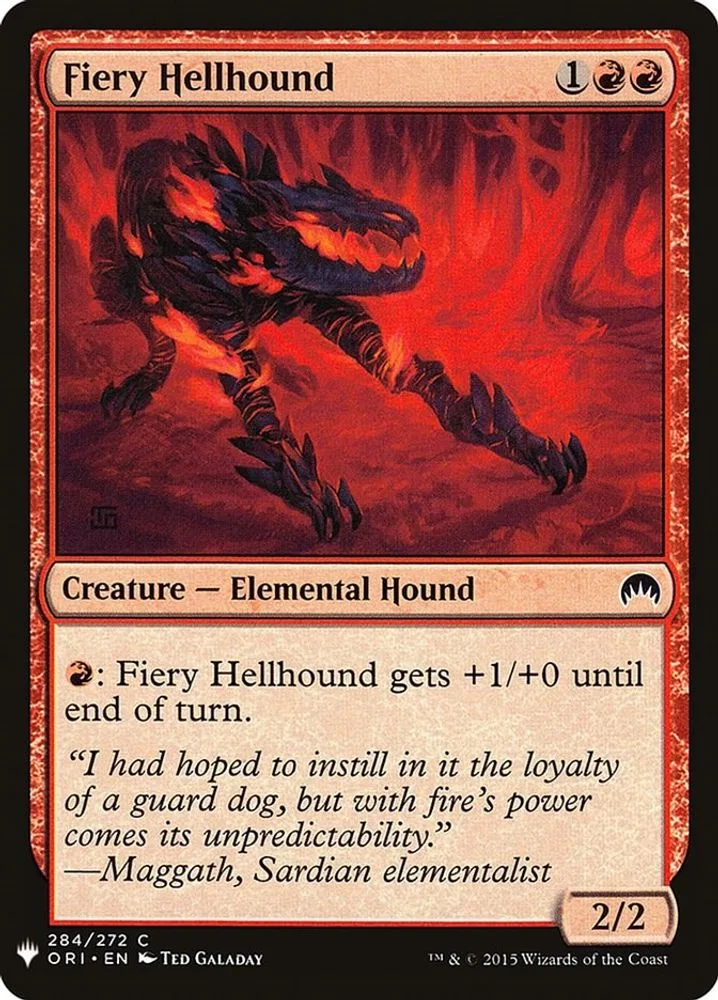 Fiery Hellhound (Fiery Hellhound)