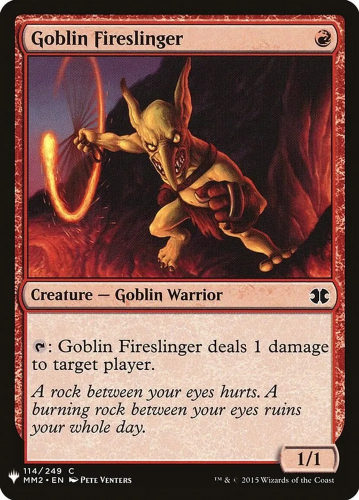 Goblin Fireslinger (Goblin Fireslinger)