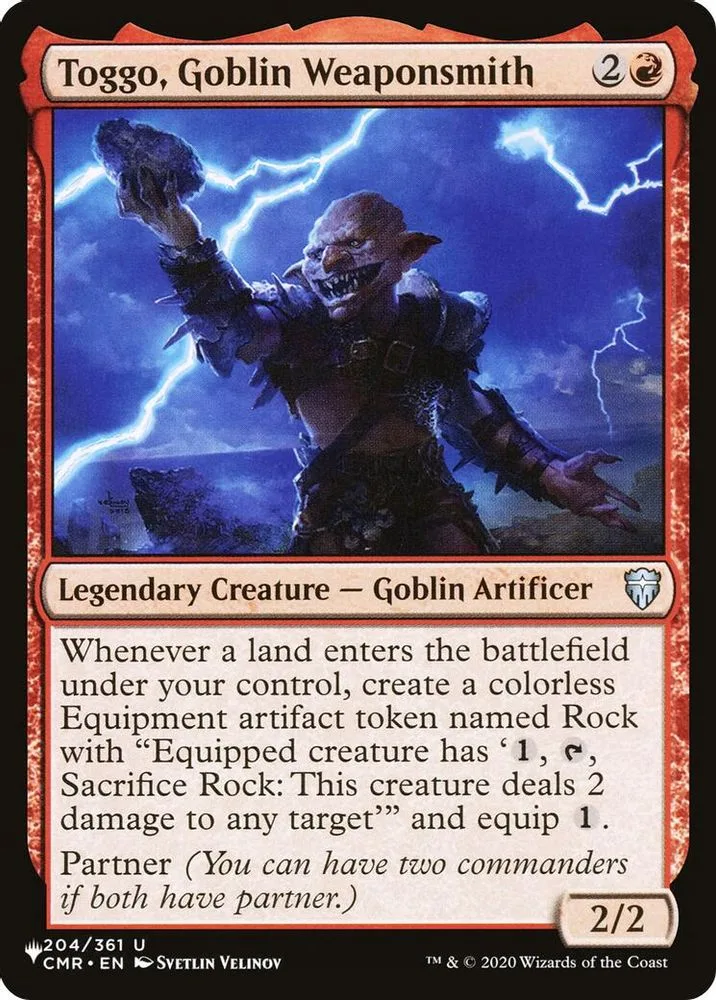 Toggo, Goblin Weaponsmith (Toggo, Goblin Weaponsmith)