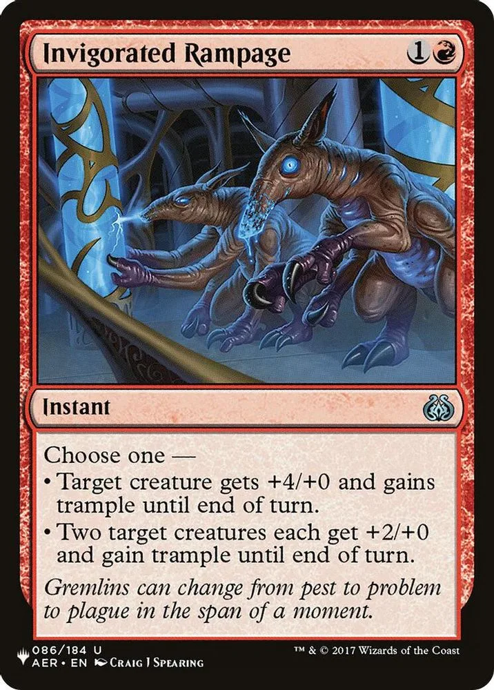 Invigorated Rampage (Invigorated Rampage)
