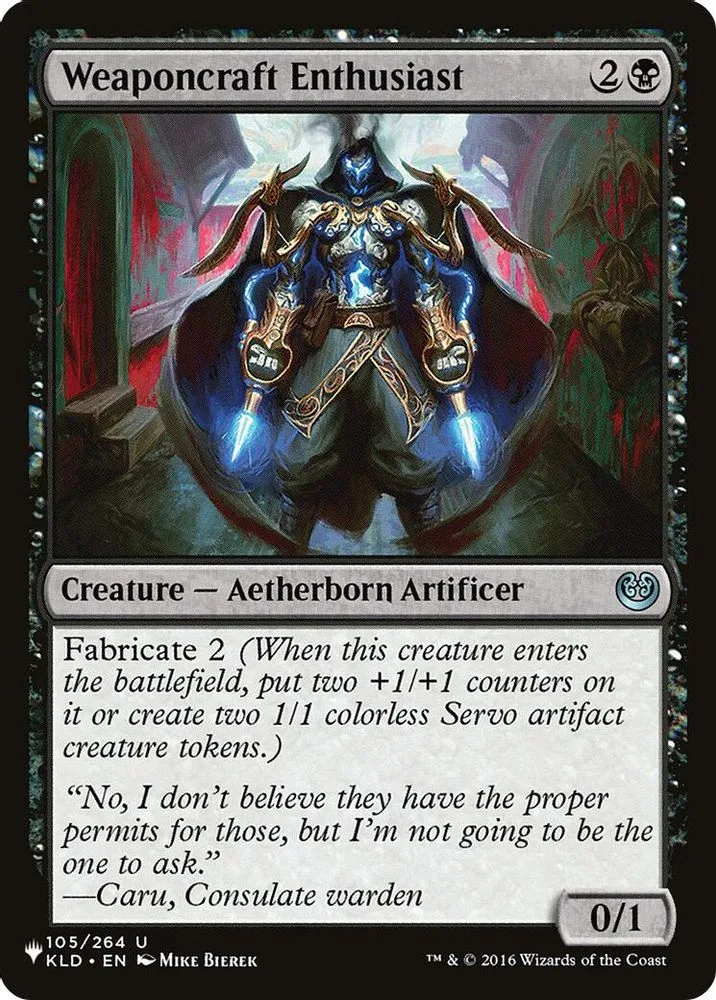 Weaponcraft Enthusiast (Weaponcraft Enthusiast)