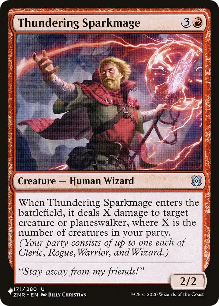 Thundering Sparkmage (Thundering Sparkmage)
