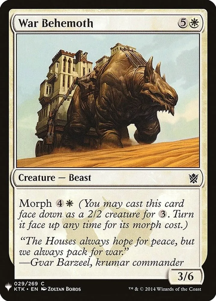 War Behemoth (War Behemoth)