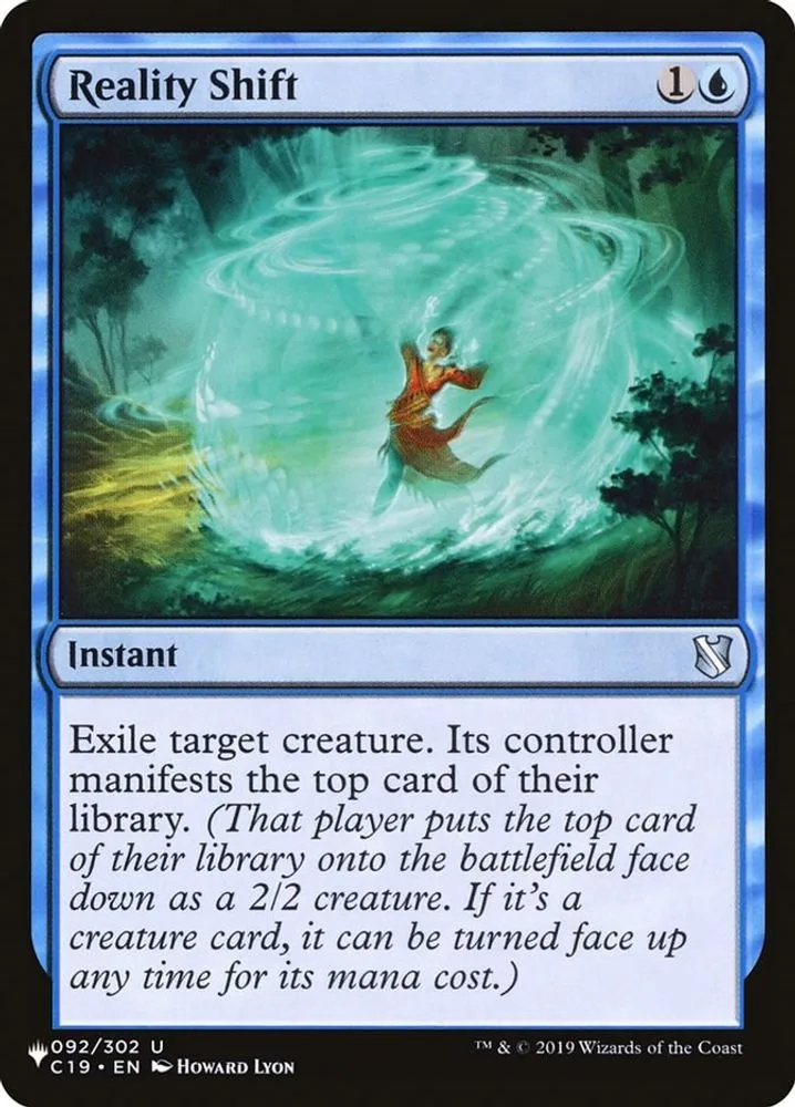 Reality Shift (C19)