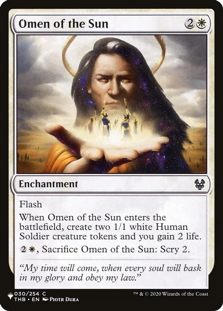 Omen of the Sun (Omen of the Sun)