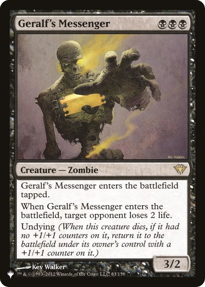 Geralf's Messenger (Geralf's Messenger)