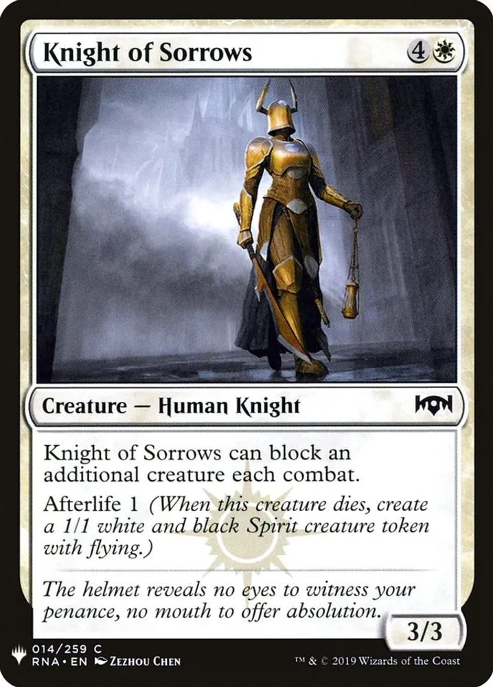Knight of Sorrows (Knight of Sorrows)