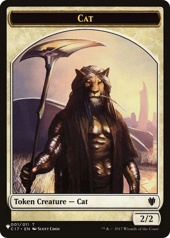 Cat // Dog Double-Sided Token