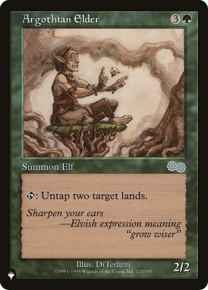 Argothian Elder (Argothian Elder)