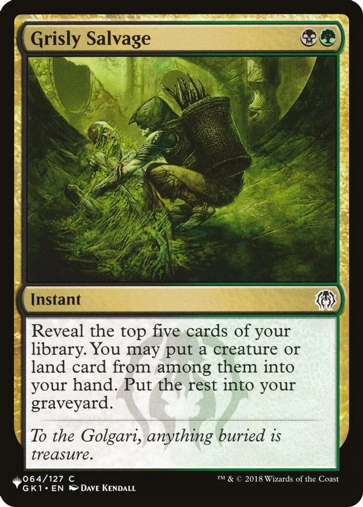 Grisly Salvage (Grisly Salvage)