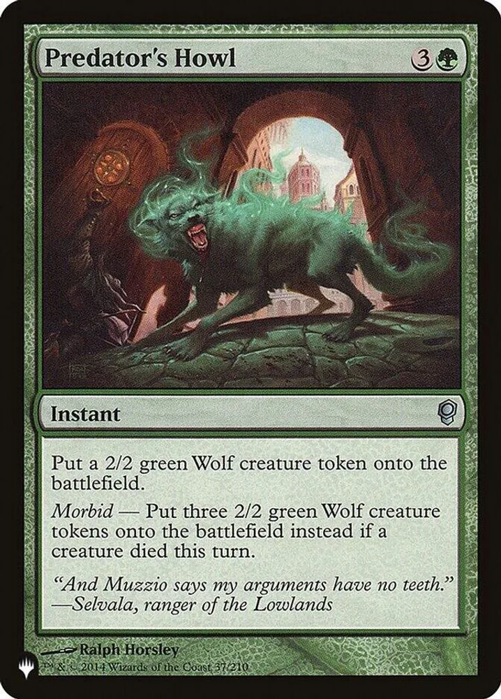 Predator's Howl (Predator's Howl)