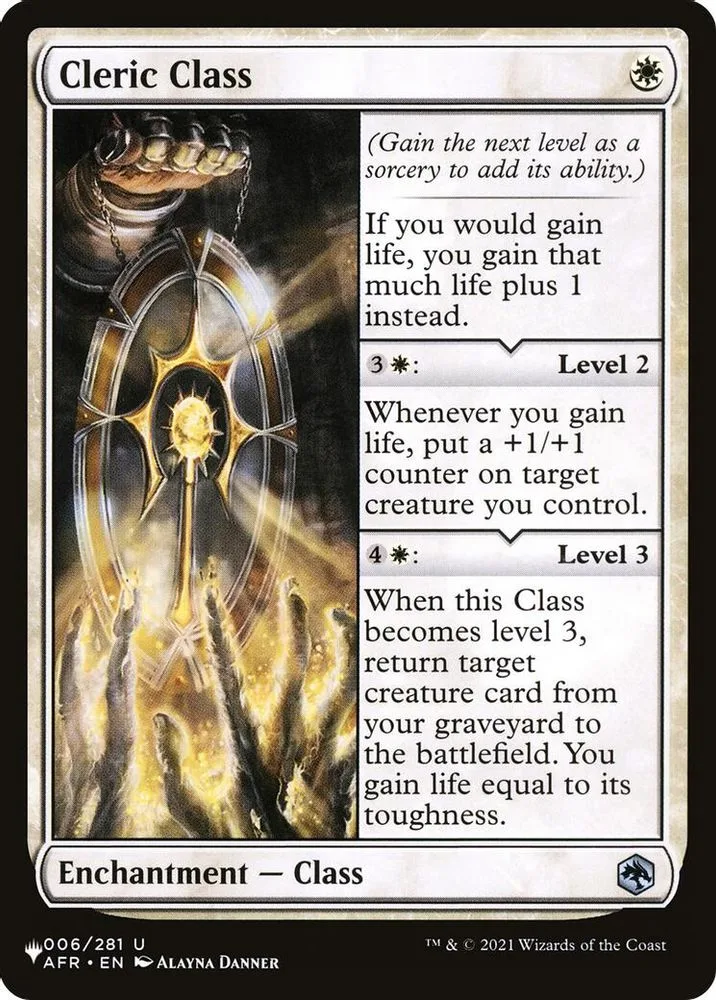 Cleric Class (Cleric Class)