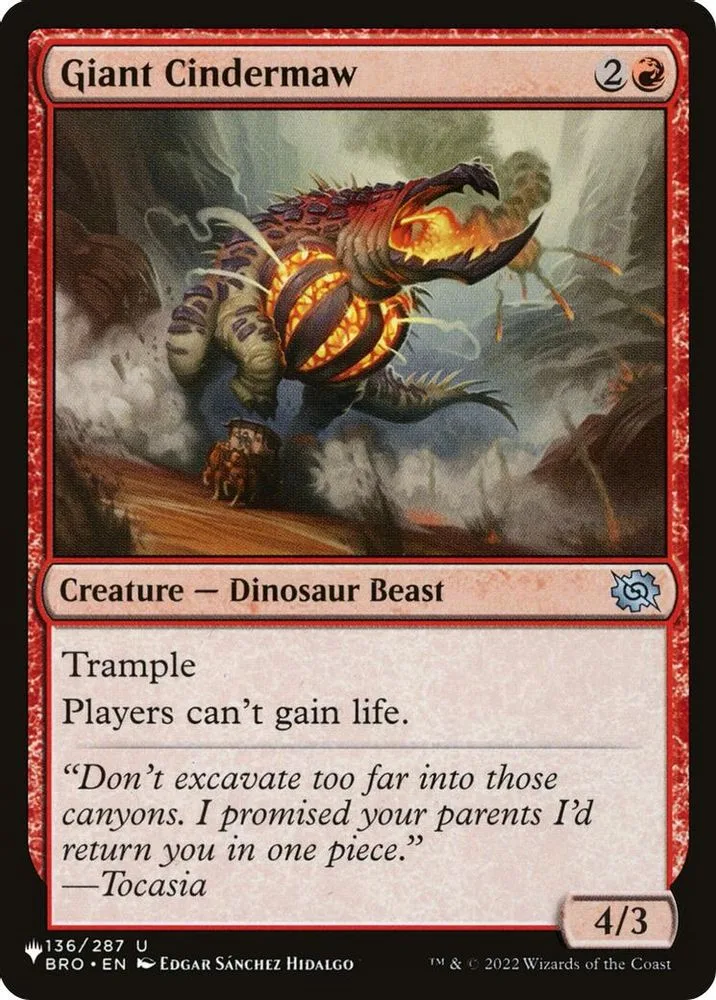 Giant Cindermaw (Giant Cindermaw)